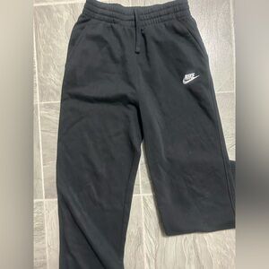 Nike Black sweatpants  with Logo. Wide leg